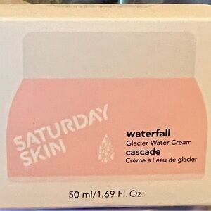 Saturday Skin Waterfall Glacier Water Cream - 50 ml NIB - Sealed